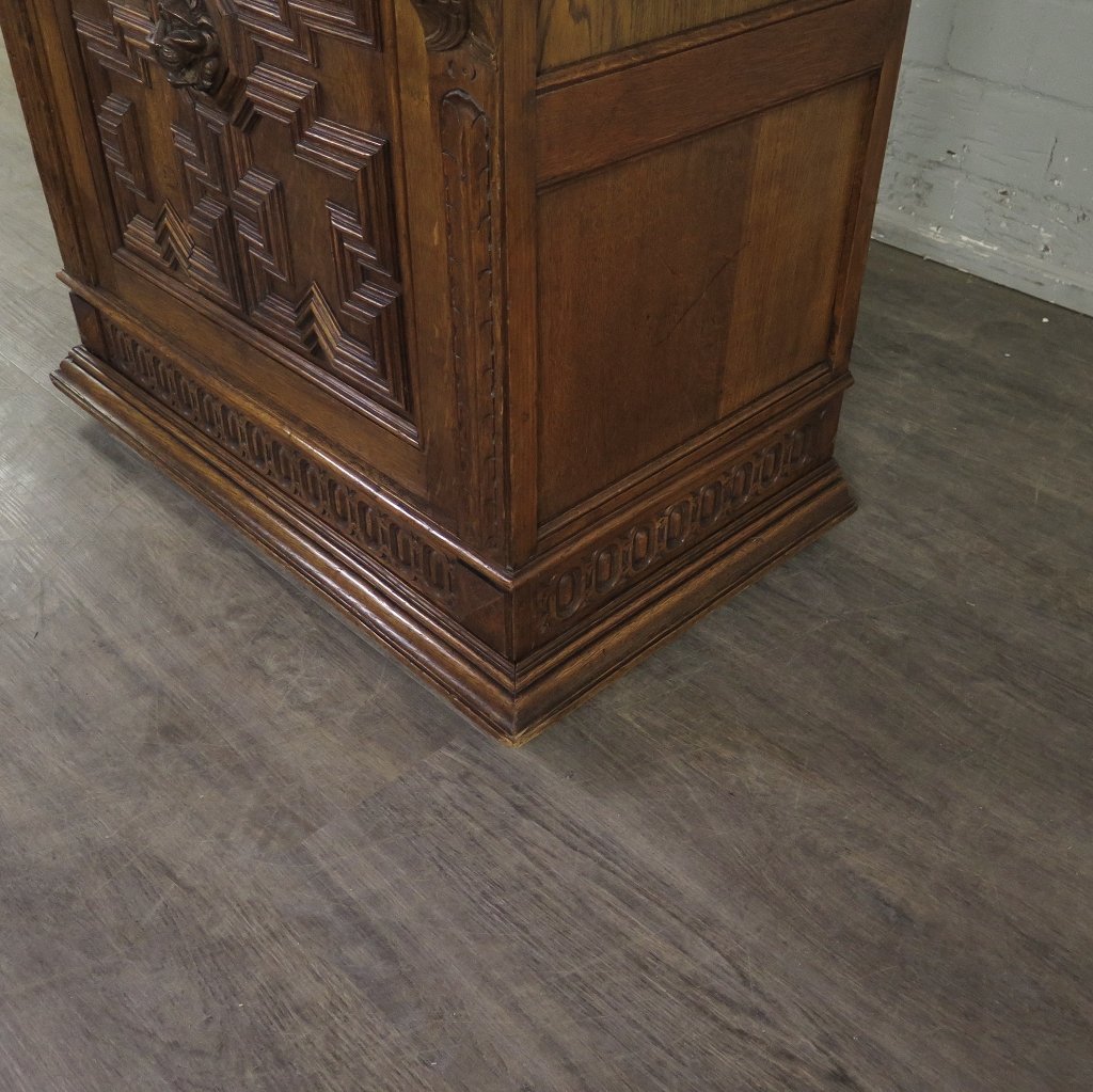 Buffetschrank Schrank Gründerzeit 1880 Eiche