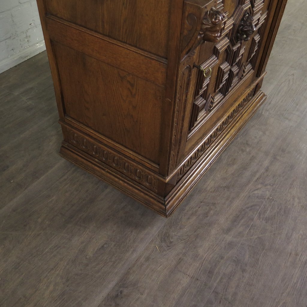 Buffetschrank Schrank Gründerzeit 1880 Eiche
