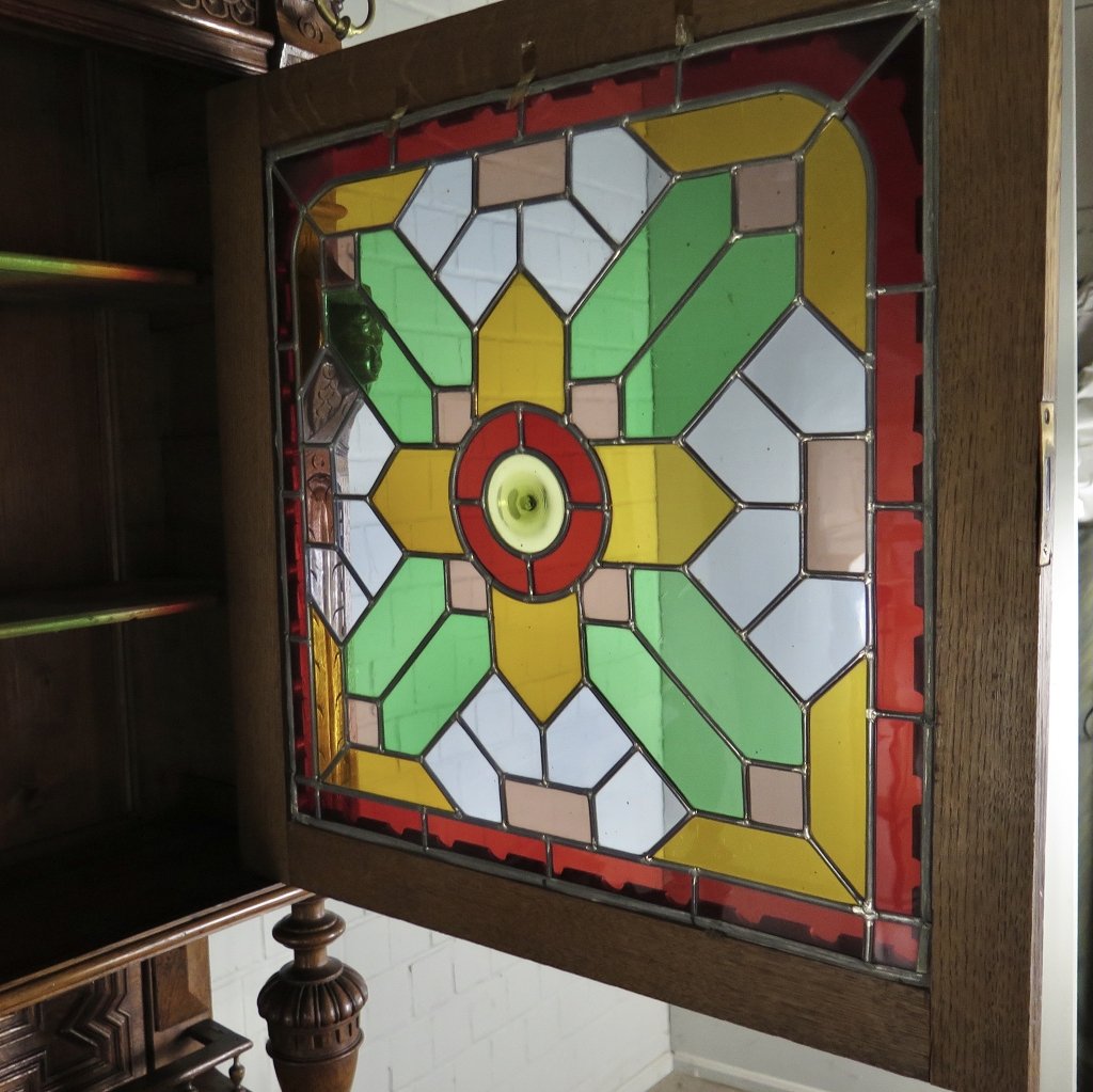 Buffetschrank Schrank Gründerzeit 1880 Eiche