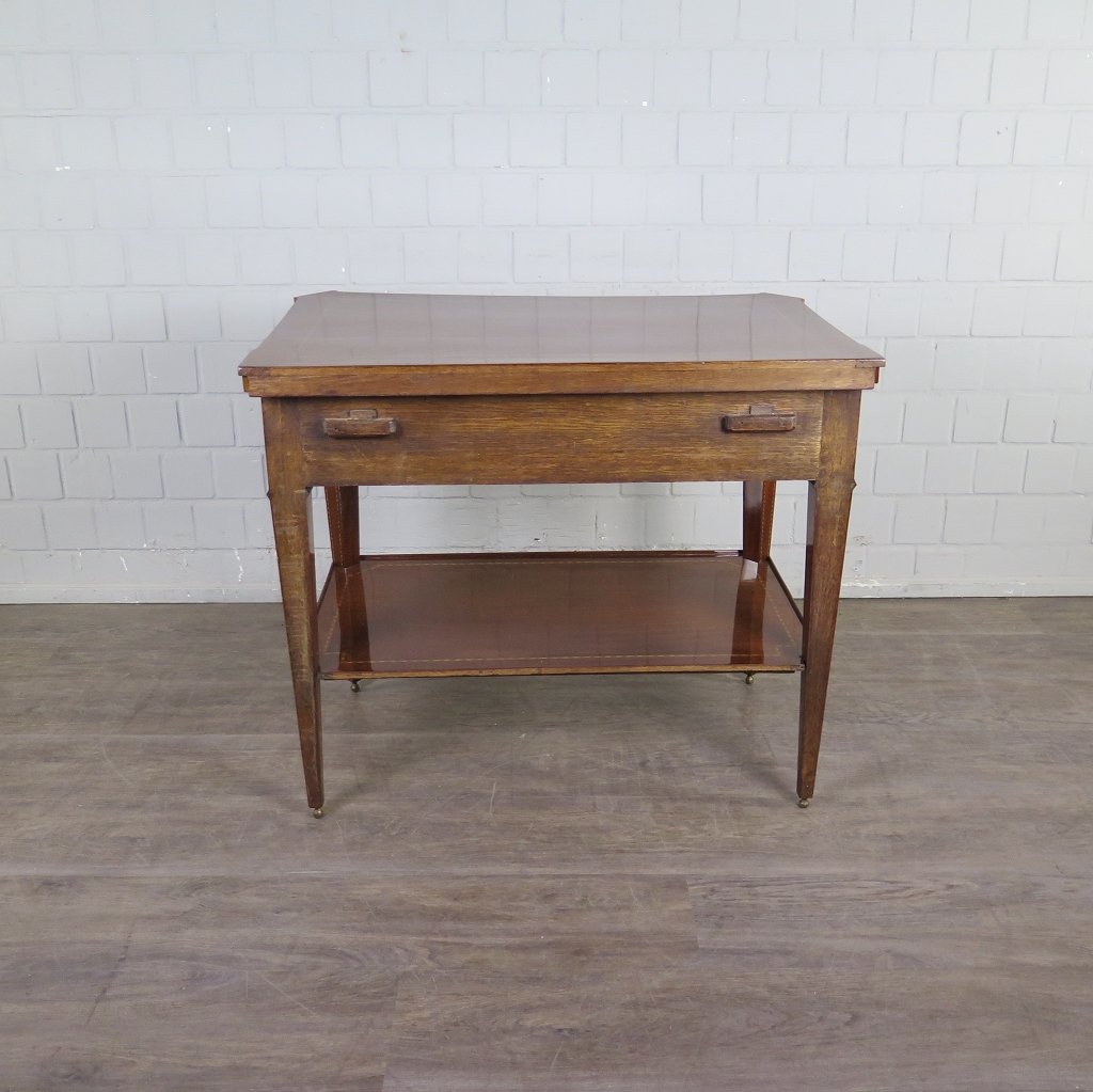 Klapptisch Mini-Sekretär Empire 1810 Mahagoni