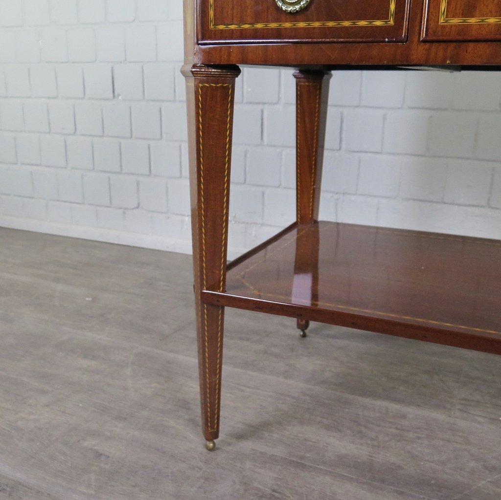 Klapptisch Mini-Sekretär Empire 1810 Mahagoni