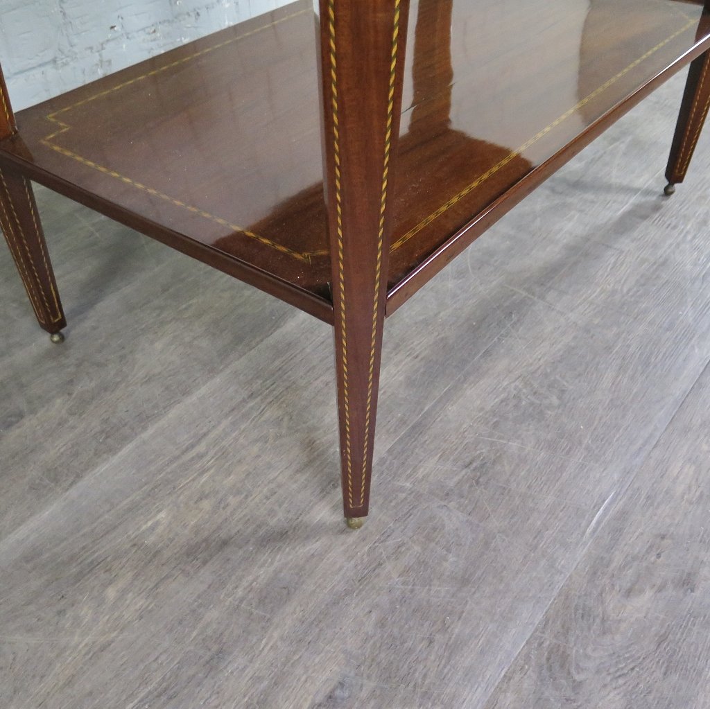 Klapptisch Mini-Sekretär Empire 1810 Mahagoni