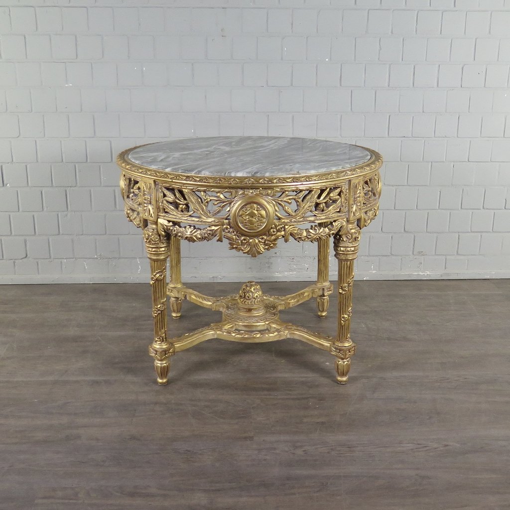 Tisch Beistelltisch Barockstil Ø 1,05 m