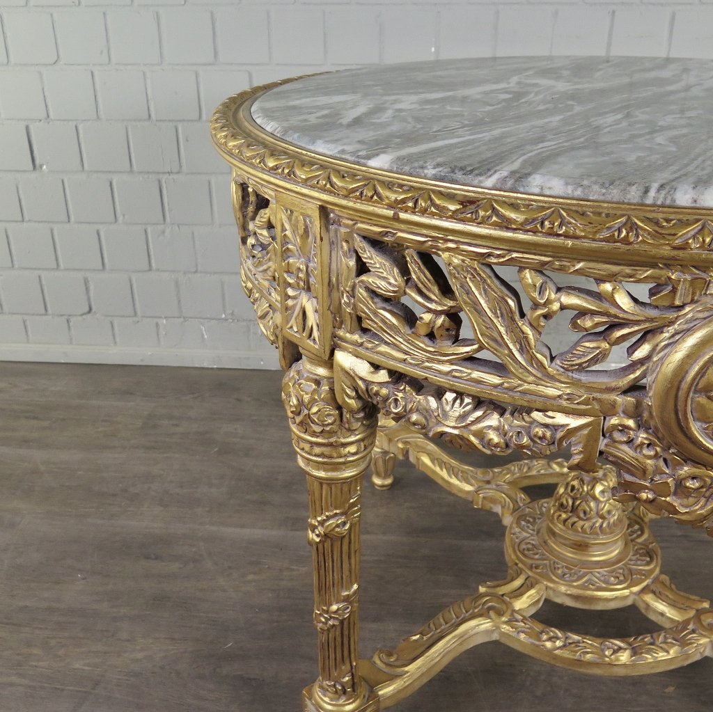 Tisch Beistelltisch Barockstil Ø 1,05 m