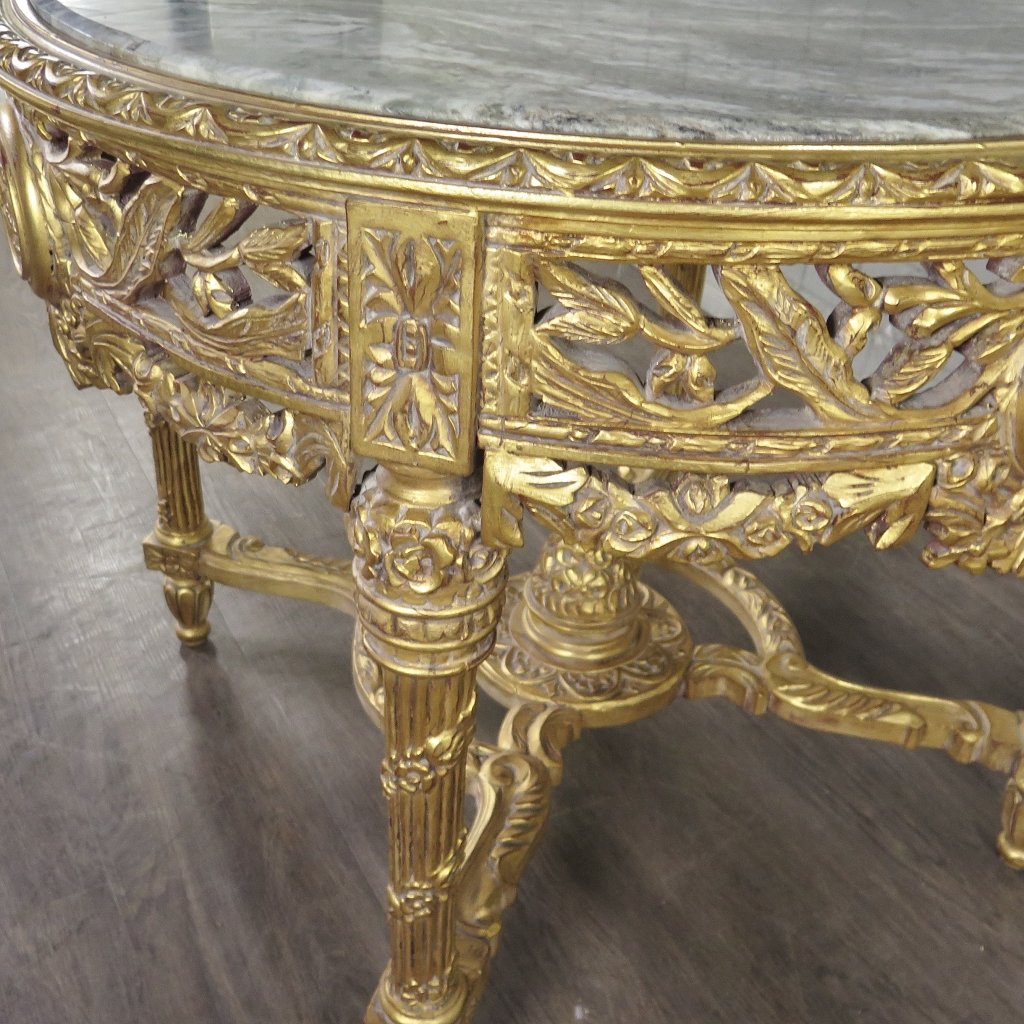 Tisch Beistelltisch Barockstil Ø 1,05 m