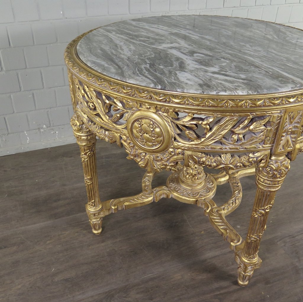 Tisch Beistelltisch Barockstil Ø 1,05 m