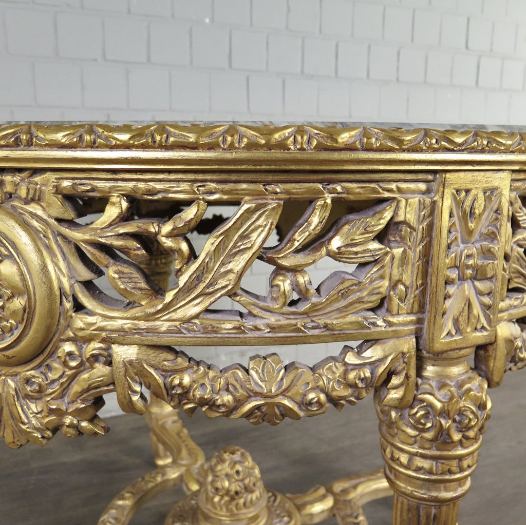 Tisch Beistelltisch Barockstil Ø 1,05 m