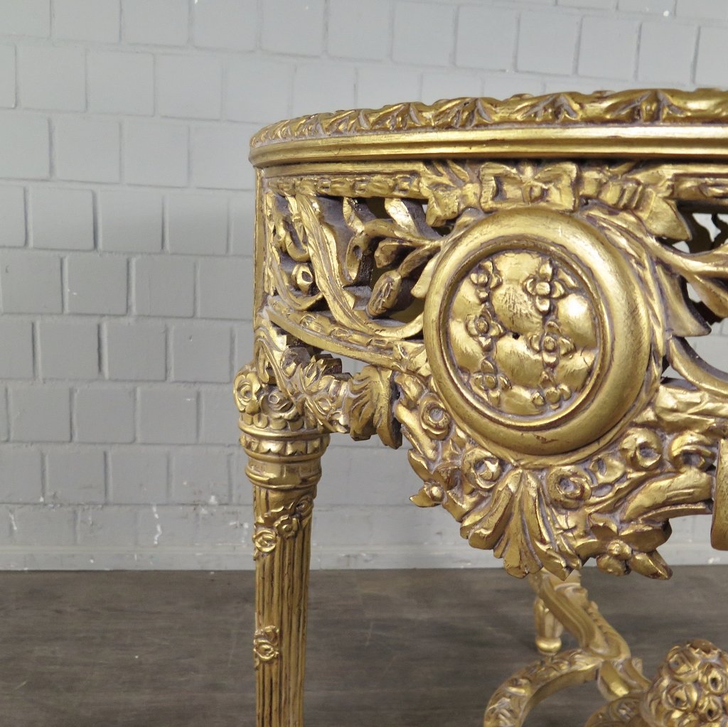 Tisch Beistelltisch Barockstil Ø 1,05 m