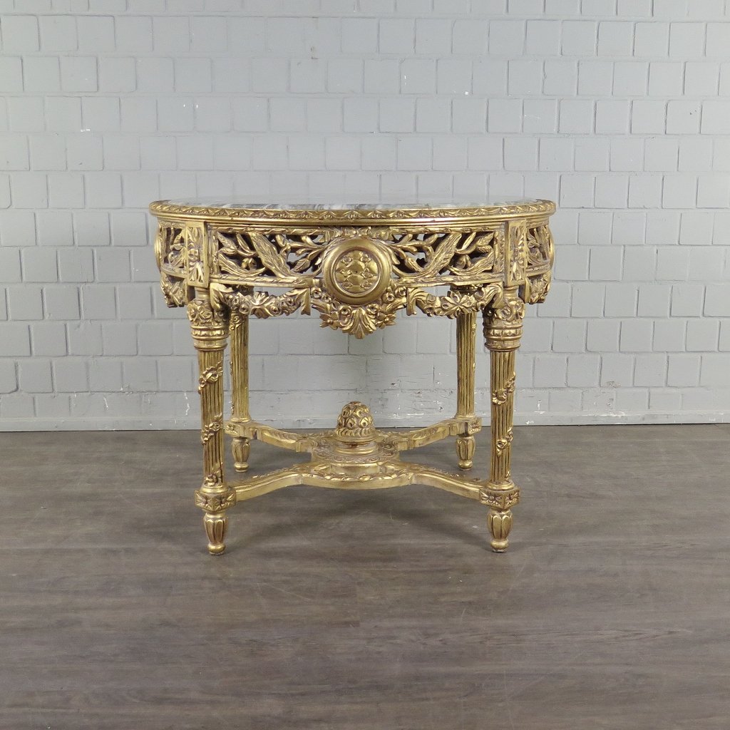 Tisch Beistelltisch Barockstil Ø 1,05 m