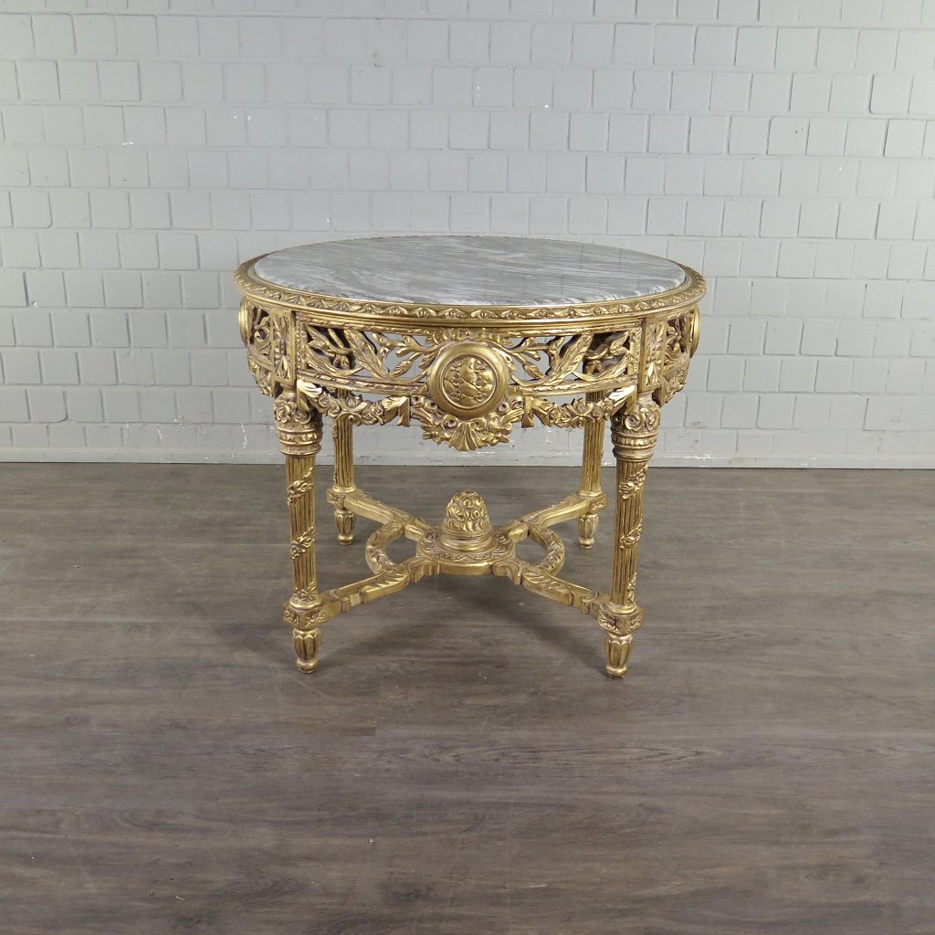 Tisch Beistelltisch Barockstil Ø 1,05 m