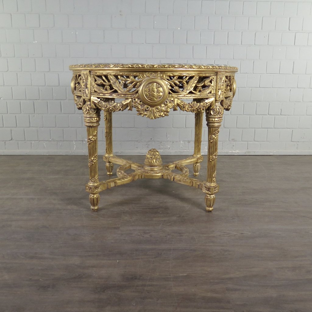 Tisch Beistelltisch Barockstil Ø 1,05 m
