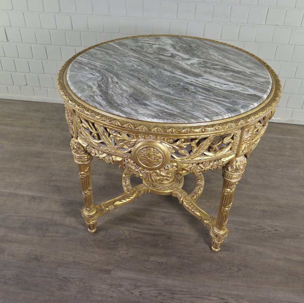 Tisch Beistelltisch Barockstil Ø 1,05 m