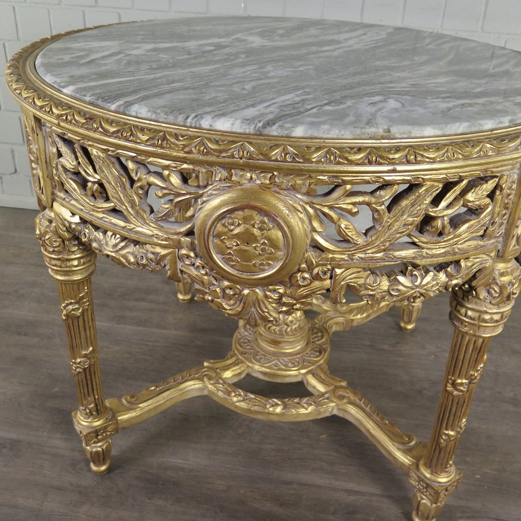 Tisch Beistelltisch Barockstil Ø 1,05 m