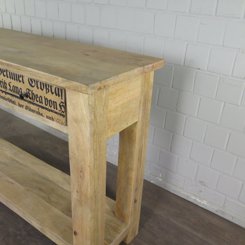 Sideboard Wandtisch Mangoholz 1,52 m