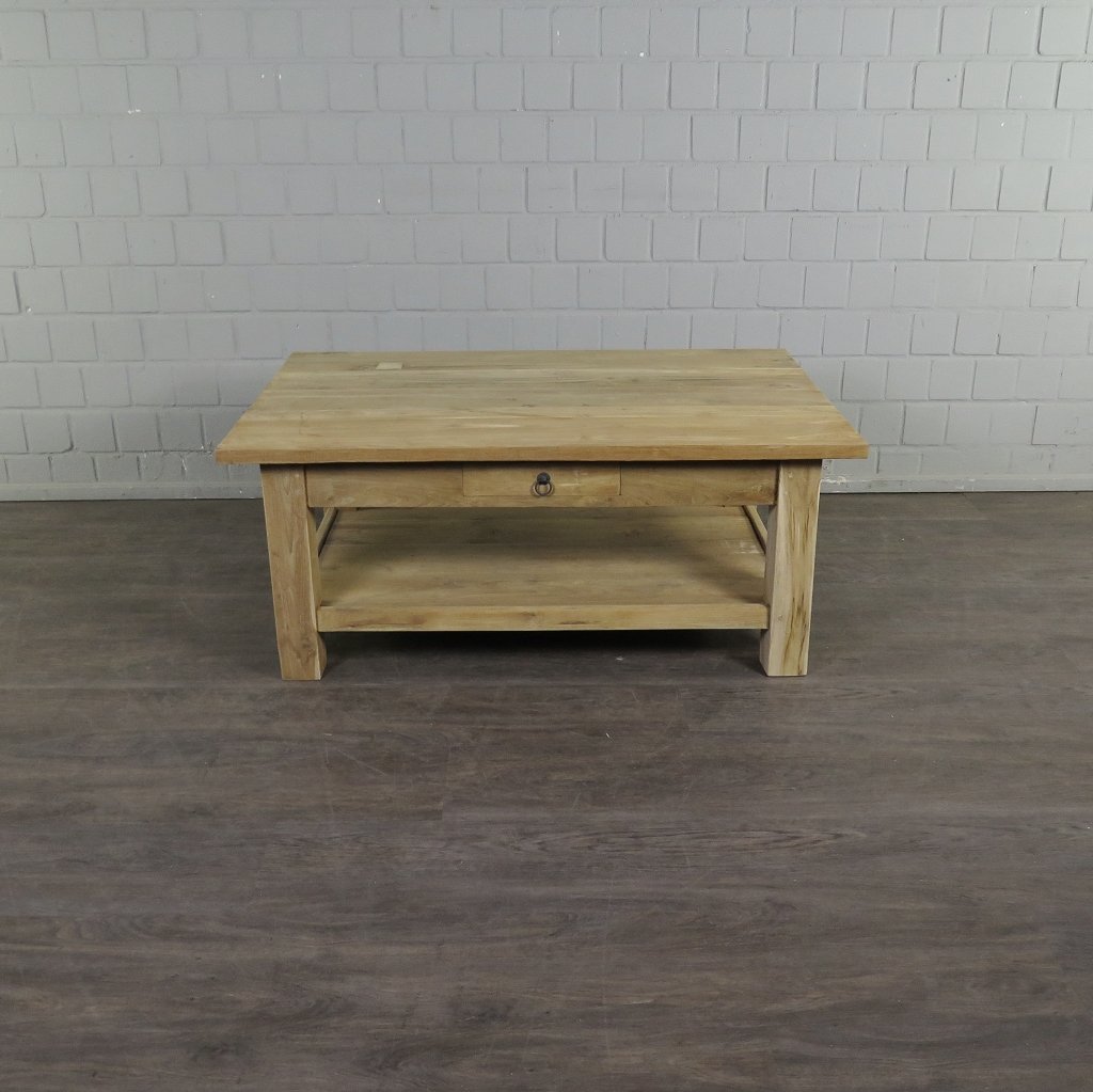 Couchtisch Wohnzimmertisch Teakholz 1,20 m x 0,80 m
