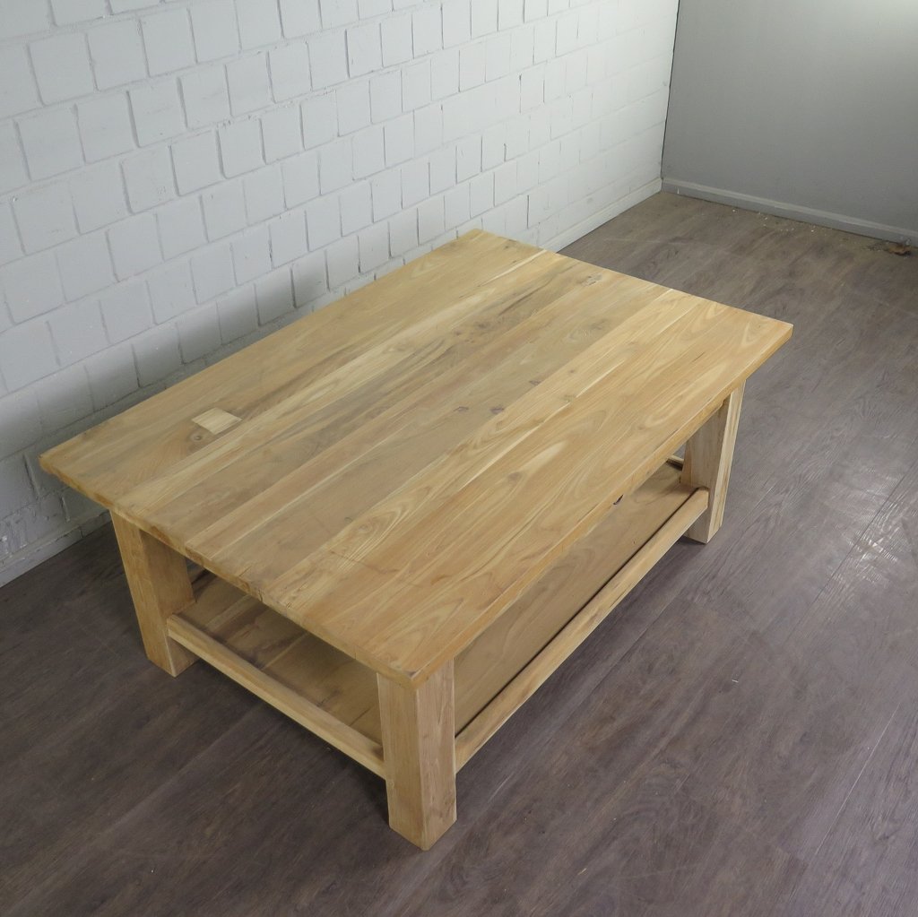 Couchtisch Wohnzimmertisch Teakholz 1,20 m x 0,80 m