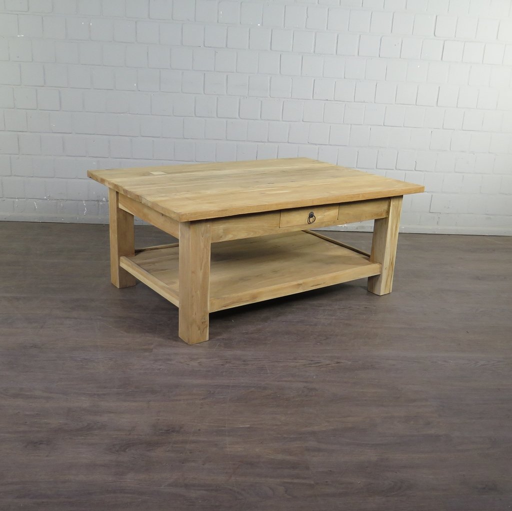 Couchtisch Wohnzimmertisch Teakholz 1,20 m x 0,80 m