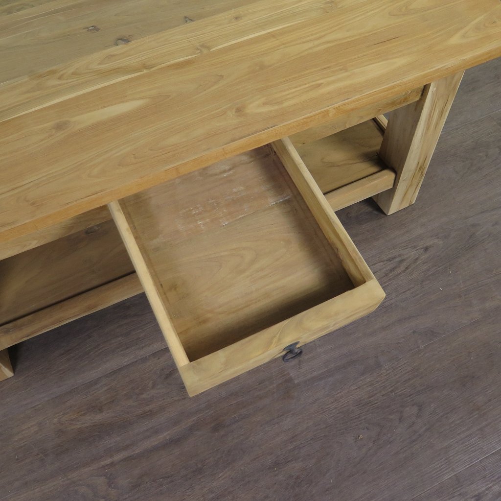 Couchtisch Wohnzimmertisch Teakholz 1,20 m x 0,80 m