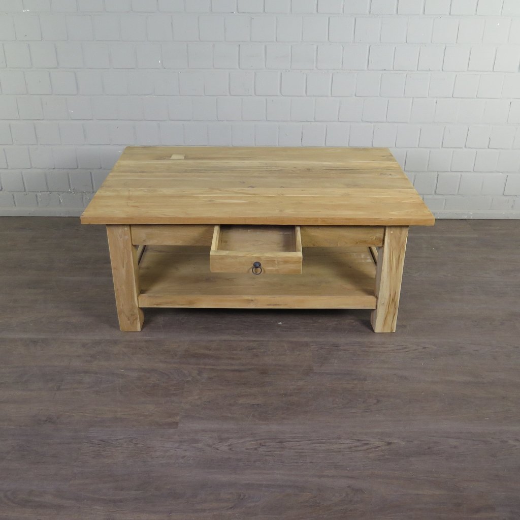 Couchtisch Wohnzimmertisch Teakholz 1,20 m x 0,80 m