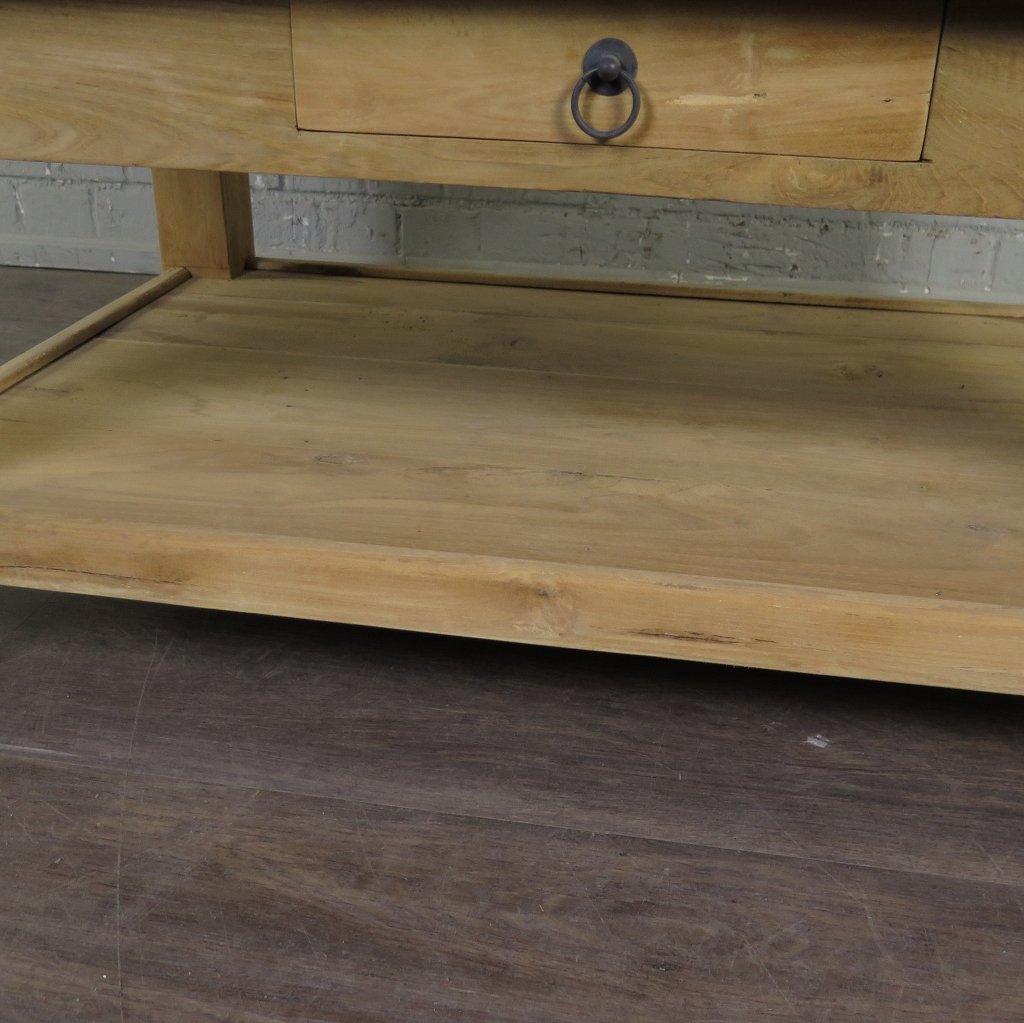 Couchtisch Wohnzimmertisch Teakholz 1,20 m x 0,80 m