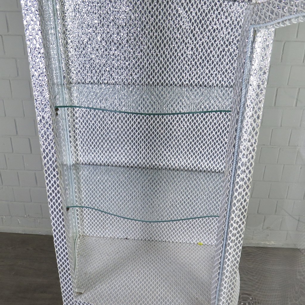 Vitrine Barockstil Silber 0,78 m