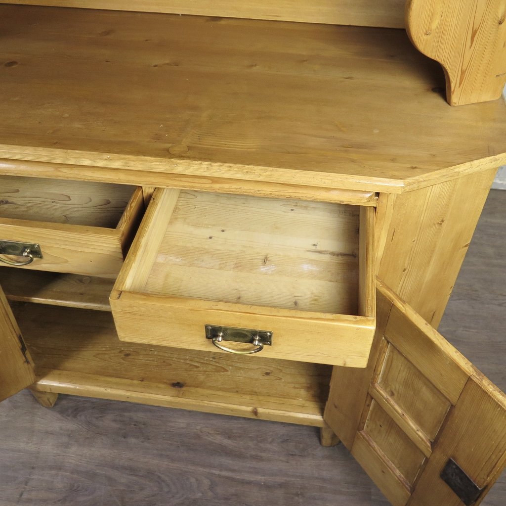 Buffetschrank Schrank Jugendstil 1910 Kiefer