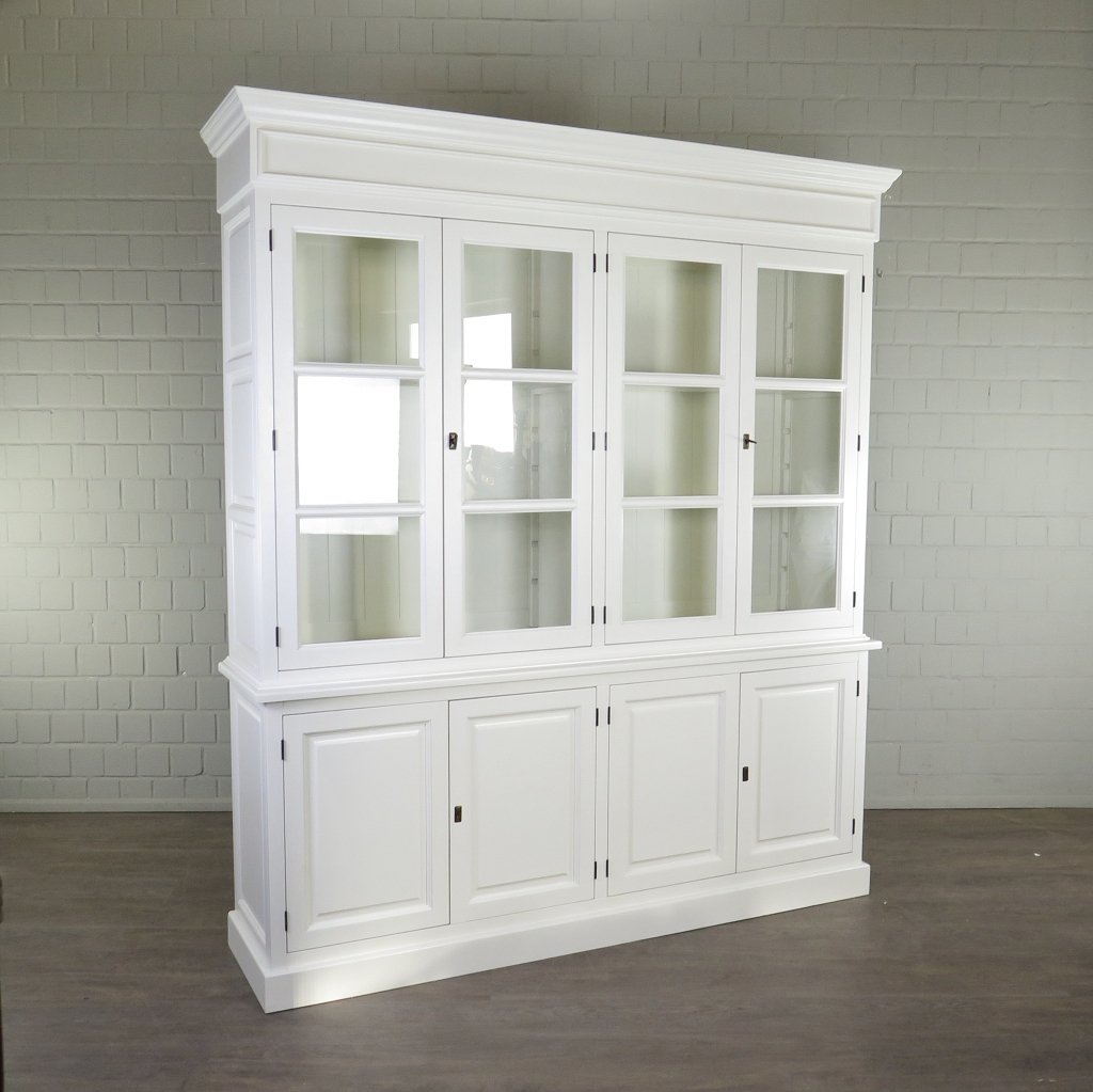 Vitrine Bücherschrank 2,05 m Kiefer