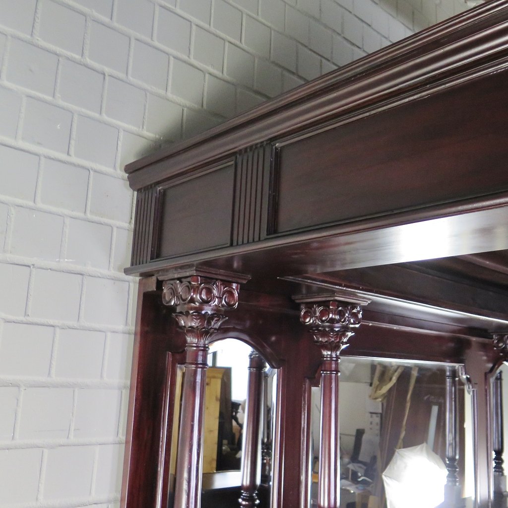 Hausbar Theke Mahagoni  2,35 m