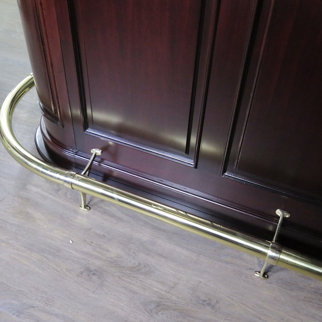 Hausbar Theke Mahagoni  2,35 m
