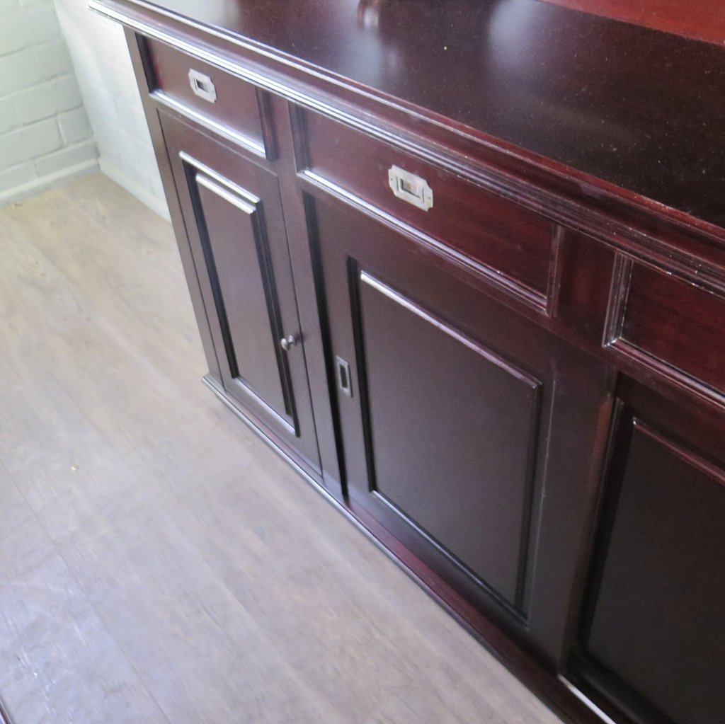 Hausbar Theke Mahagoni  2,35 m