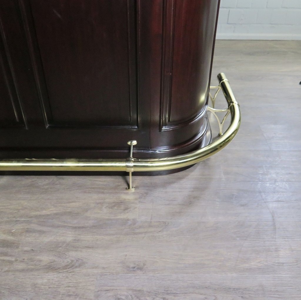 Hausbar Theke Mahagoni  2,35 m