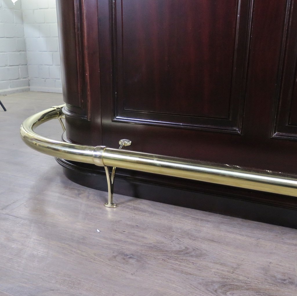 Hausbar Theke Mahagoni  2,35 m