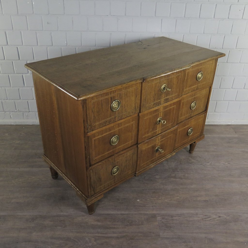 Kommode Biedermeier 1800 Eiche