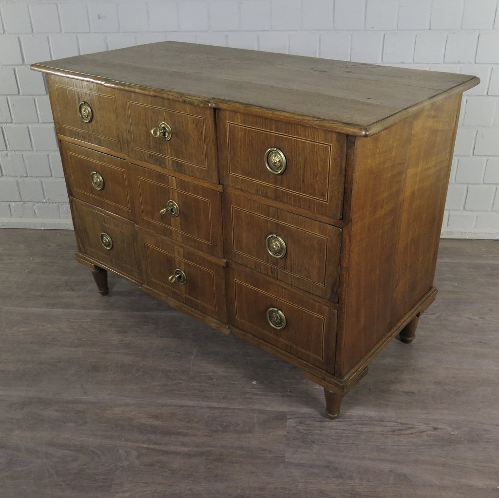 Kommode Biedermeier 1800 Eiche