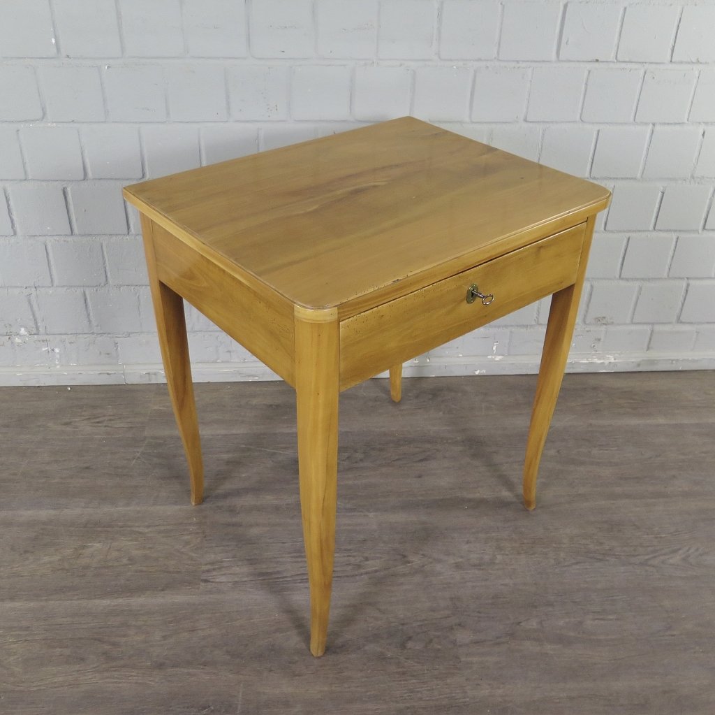 Beistelltisch Biedermeier 1840 Kirschbaum