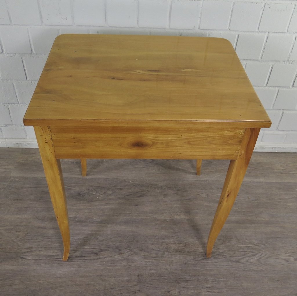 Beistelltisch Biedermeier 1840 Kirschbaum