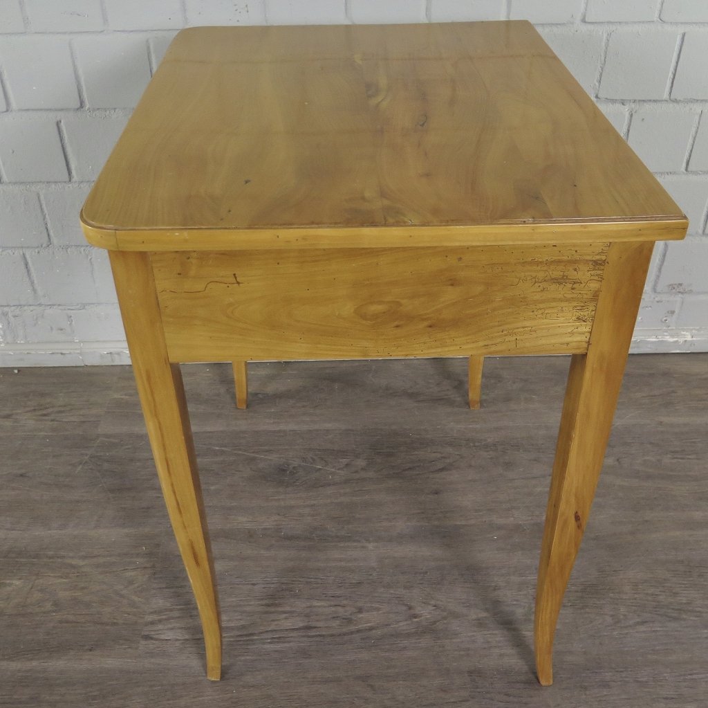 Beistelltisch Biedermeier 1840 Kirschbaum