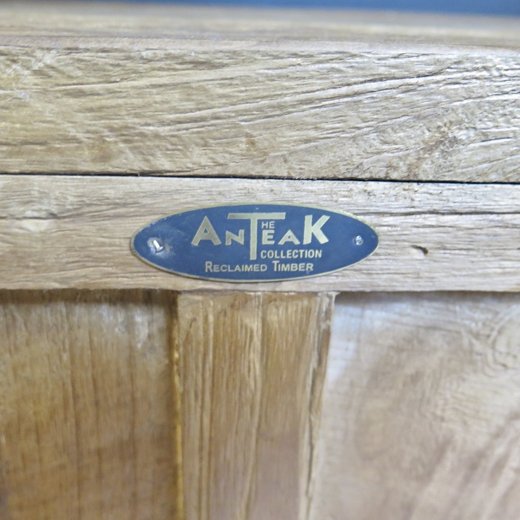 Beistelltisch Tisch Teakholz 0,96 m x 0,55 m
