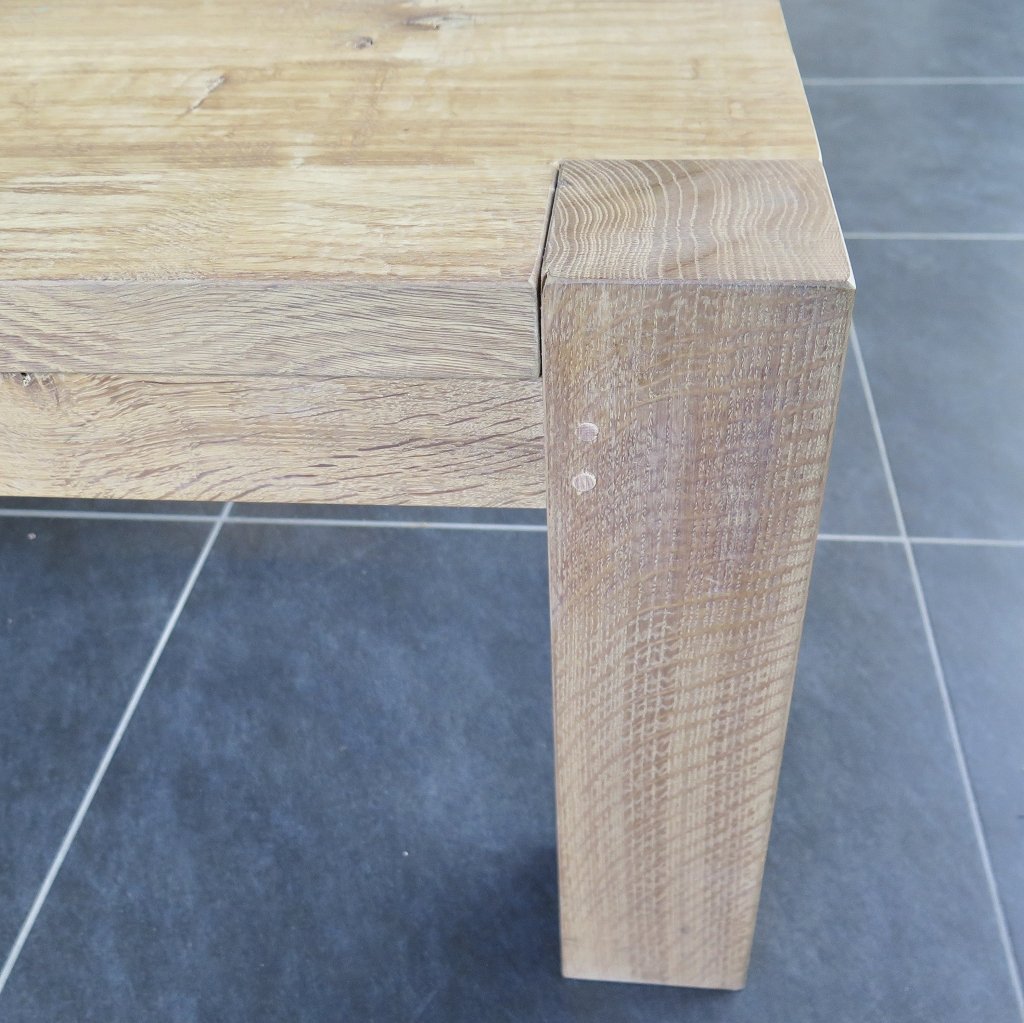 Couchtisch Wohnzimmertisch Eiche 1,00 m x 1,00 m