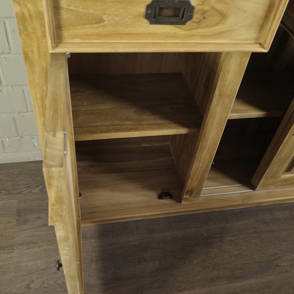 Hausbar Theke Teakholz 2,33 m