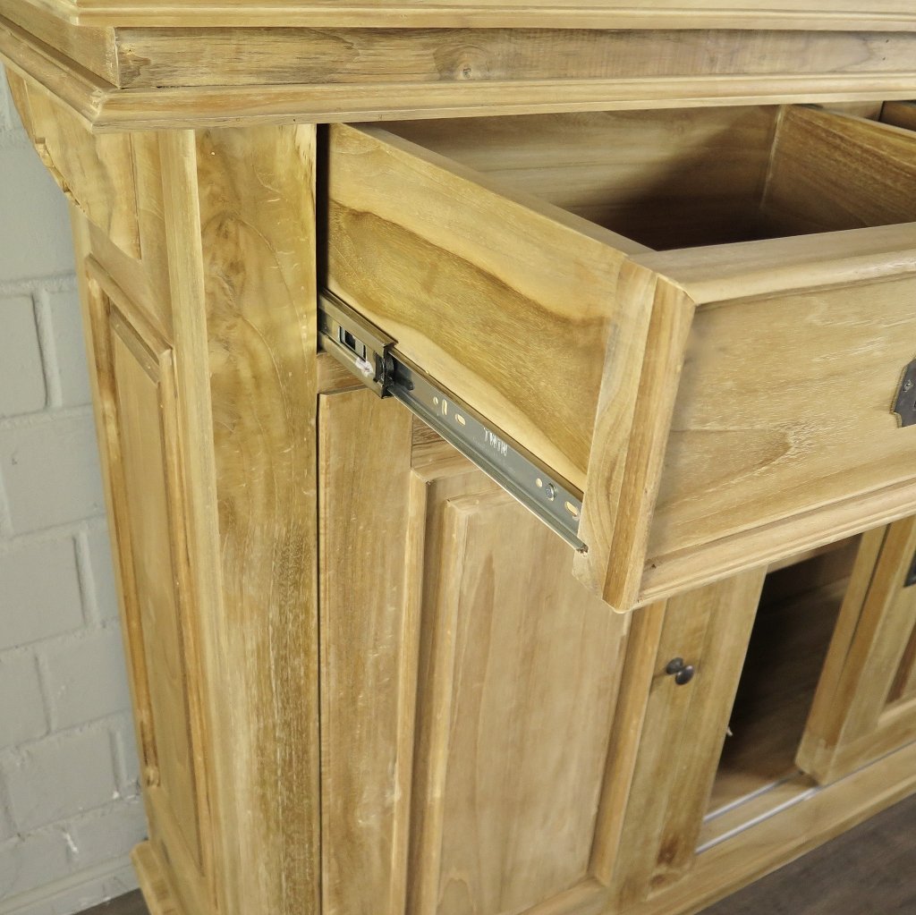 Hausbar Theke Teakholz 2,33 m