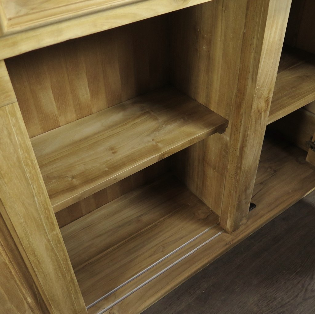 Hausbar Theke Teakholz 2,33 m