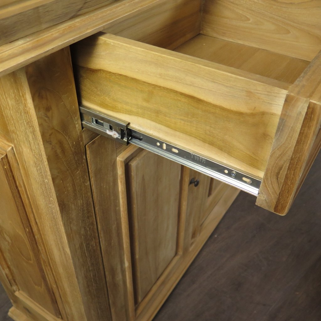 Hausbar Theke Teakholz 2,33 m