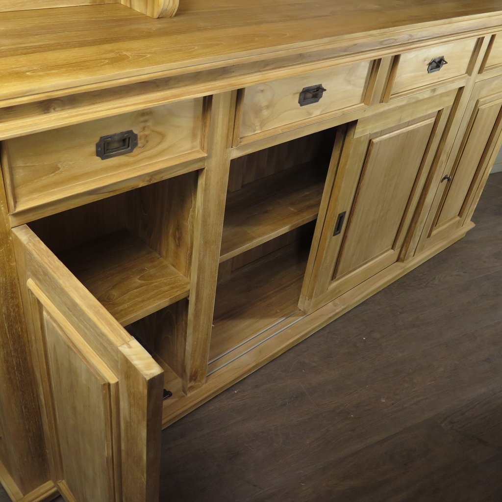 Hausbar Theke Teakholz 2,33 m