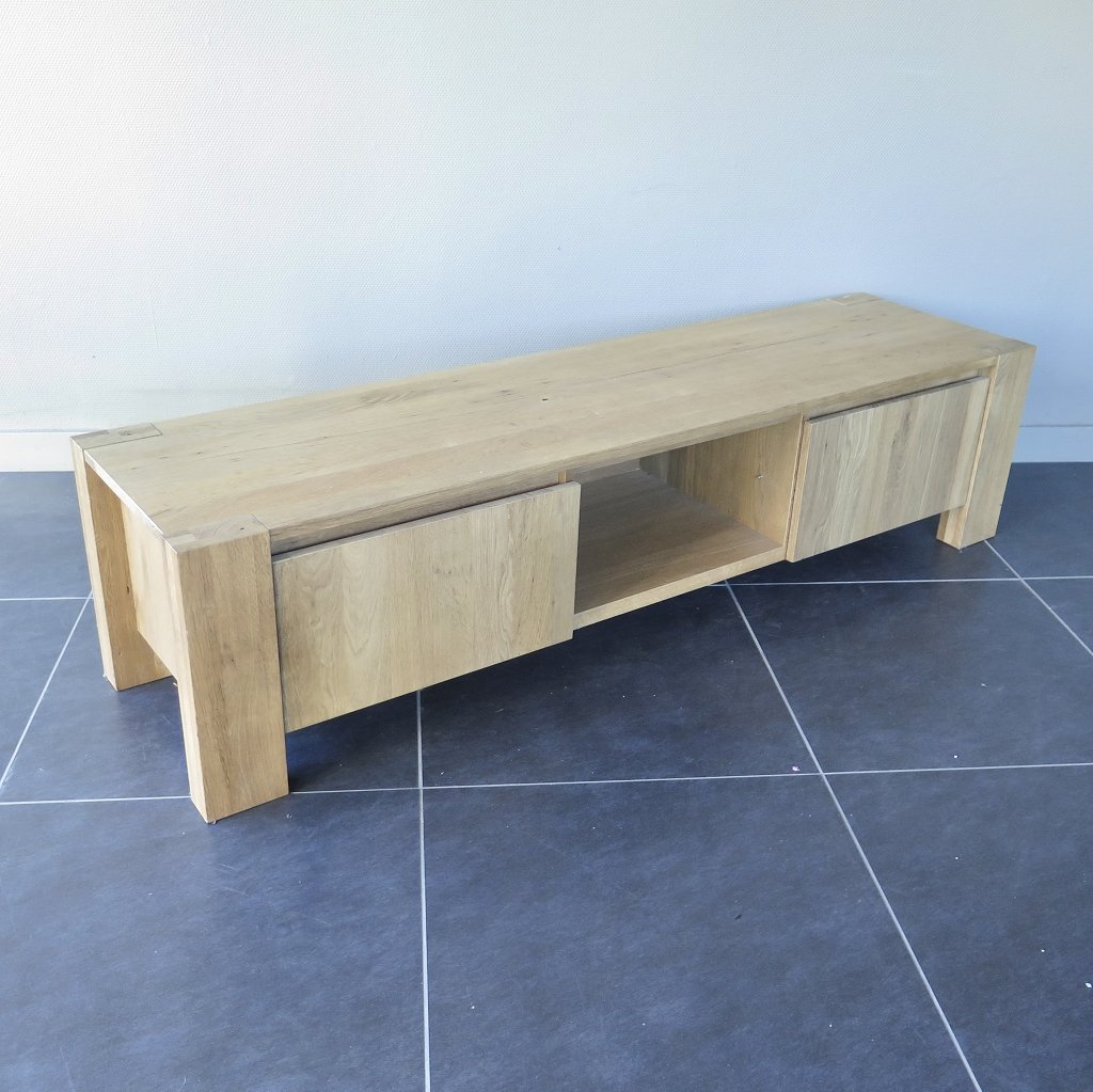 TV-Möbel Lowboard Eiche 1,74 m