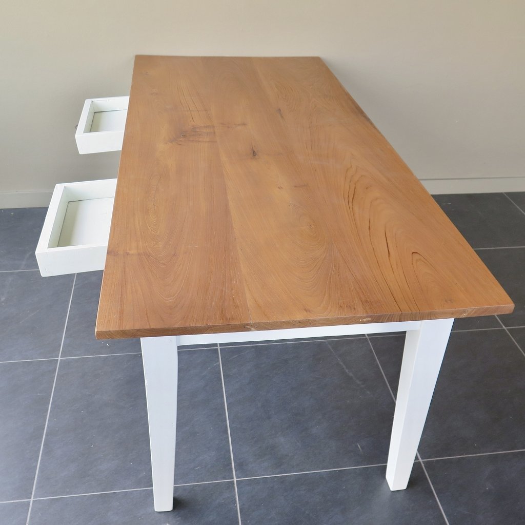 Esstisch Tisch Teakholz 2,00 m x 0,90 m