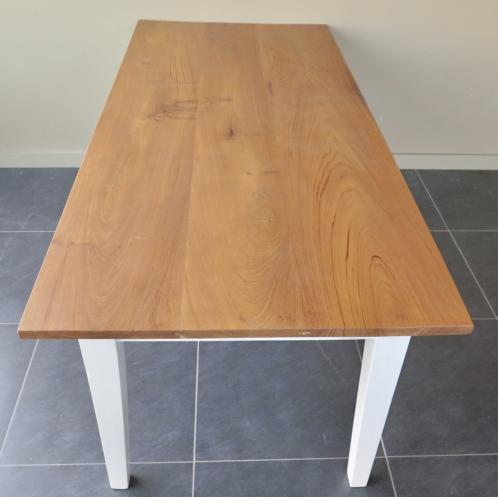 Esstisch Tisch Teakholz 2,00 m x 0,90 m