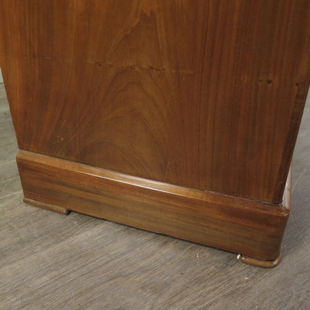 Nachtschränkchen Biedermeier 1850 Mahagoni