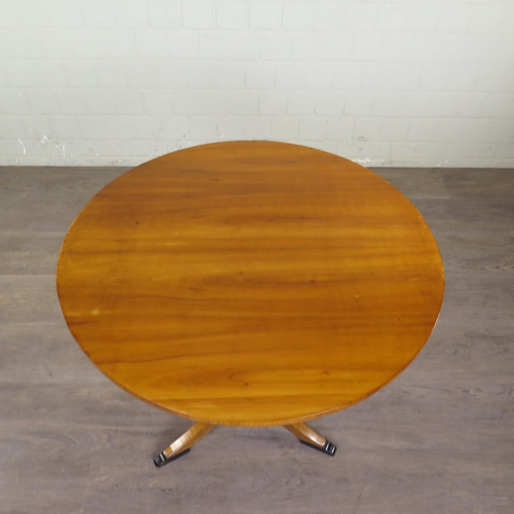 Salon-Tisch Weintisch Beistelltisch klappbar Biedermeier 1820 Kirschbaum