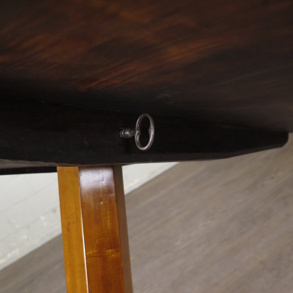 Salon-Tisch Weintisch Beistelltisch klappbar Biedermeier 1820 Kirschbaum